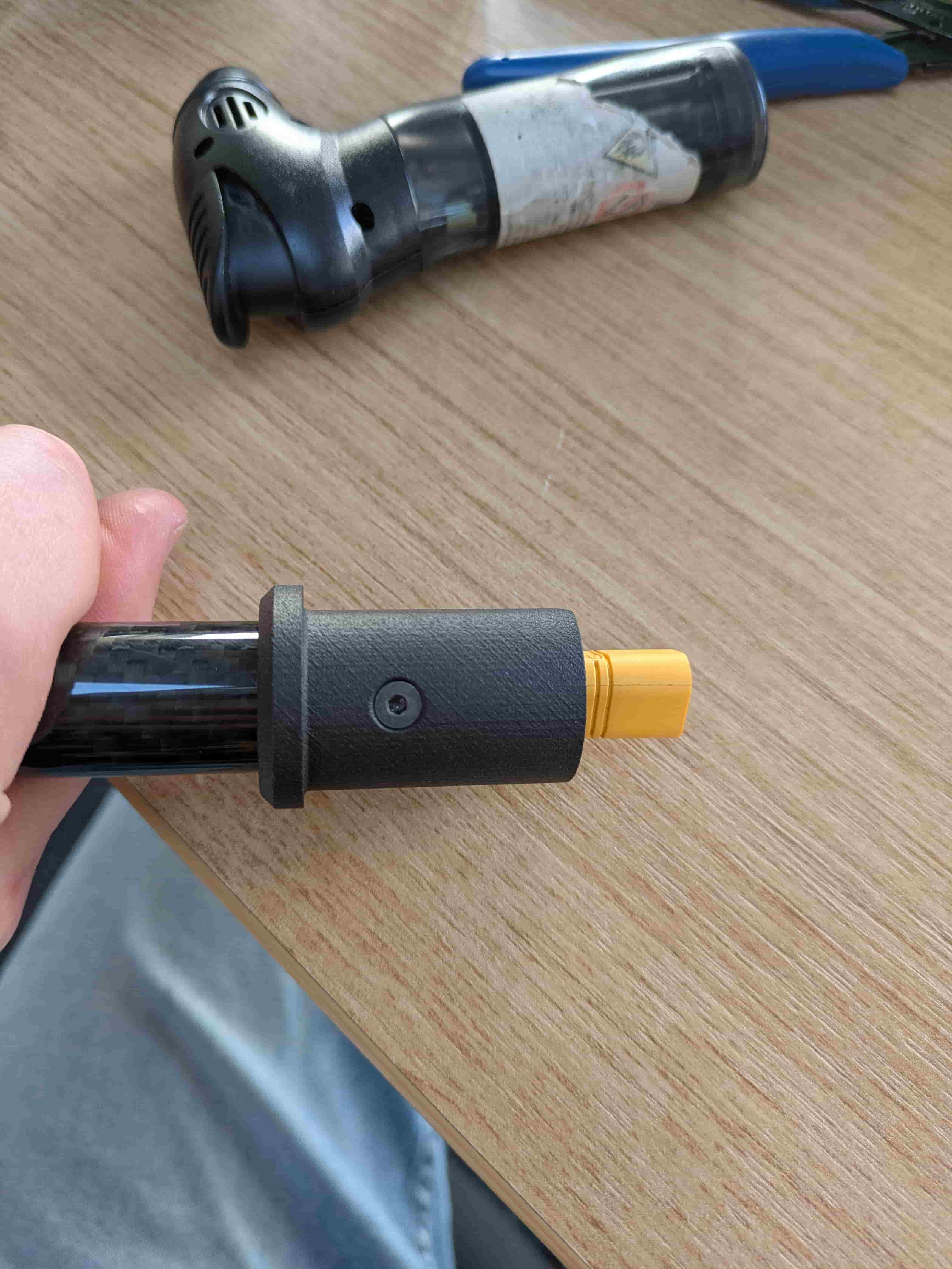 Outer insert secured